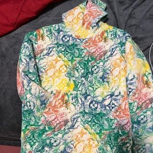 Louis Vuitton Velvet Pastel Monogram Jacquard Hoodie